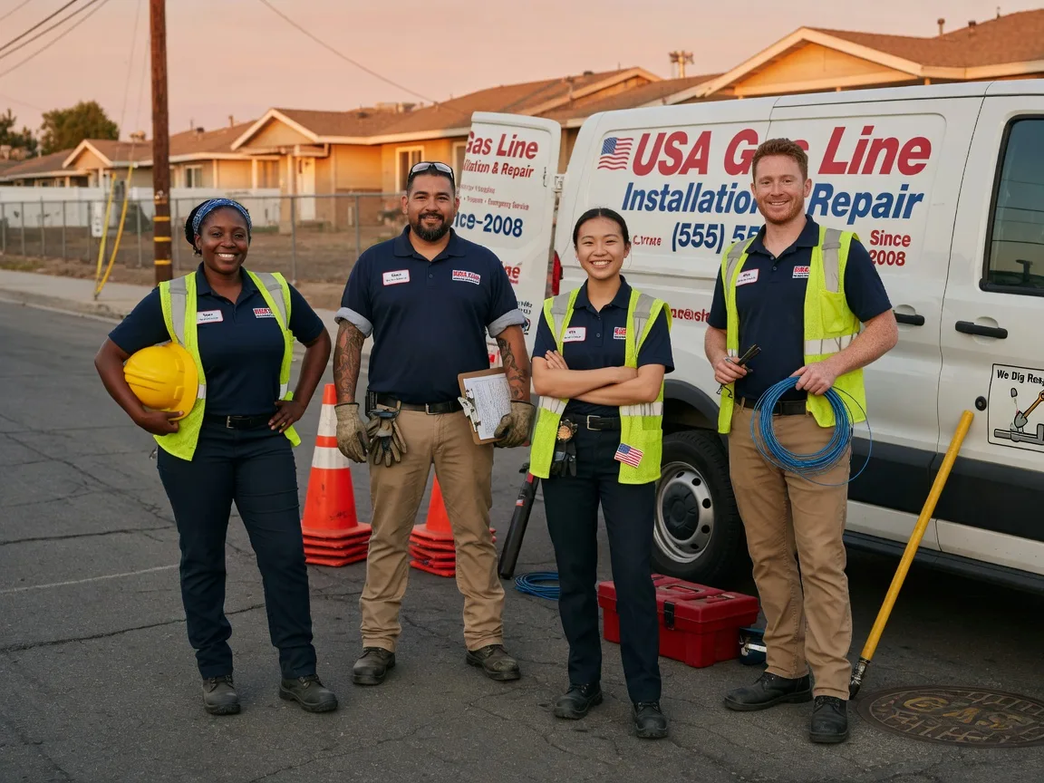 Gas Line Installation company in Jones, MI
